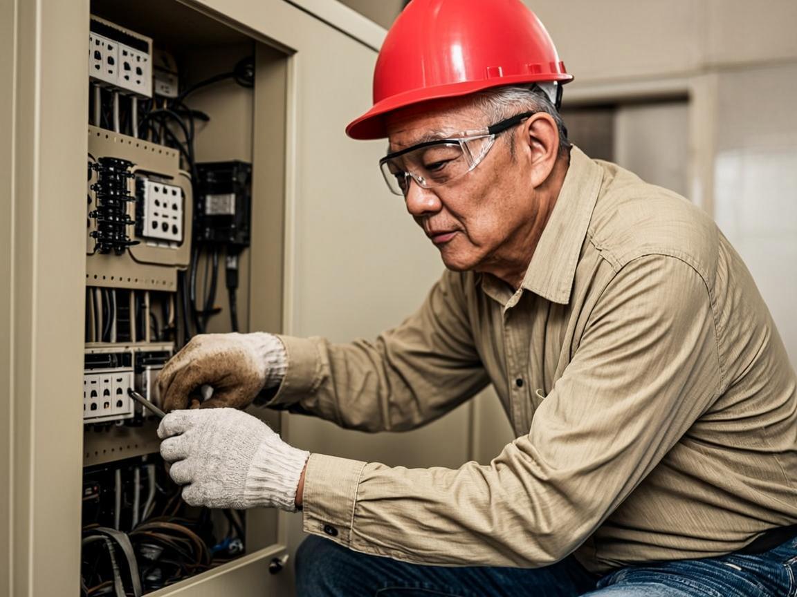 Industrial electrical panel installation